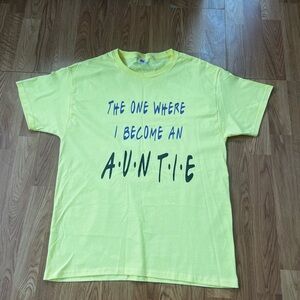 Hanes Yellow Graphic T-Shirt